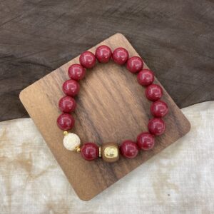 朱砂男款”宝宝佛”手串