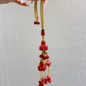 朱砂“好运莲莲”挂件🪷