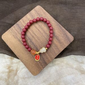 朱砂葫芦“福禄”手串📿